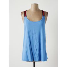 YEST - Top bleu en viscose - Femme - Taille 40 - Modz