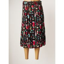SURKANA - Jupe mi-longue noir en viscose - Femme - Taille 38 - Modz