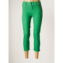 IVY BEAU - Pantacourt vert en coton - Femme - Taille 36 - Modz