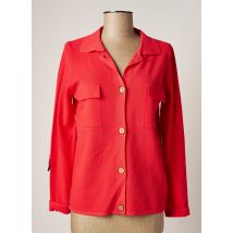 TRIPODE - Gilet manches longues rouge en viscose - Femme - Taille 42 - Modz