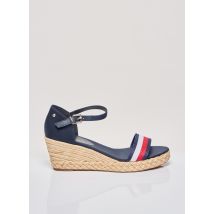 TOMMY HILFIGER - Espadrilles bleu en textile - Femme - Taille 40 - Modz