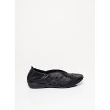 HIRICA - Chaussures de confort noir en cuir - Femme - Taille 36 - Modz