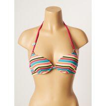 CHERRY BEACH - Haut de maillot de bain bleu en polyamide - Femme - Taille 90A - Modz