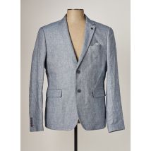 DELAHAYE - Veste chic bleu en lin - Homme - Taille 4XL - Modz