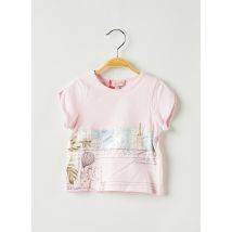 LILI GAUFRETTE - T-shirt rose en coton - Fille - Taille TU - Modz
