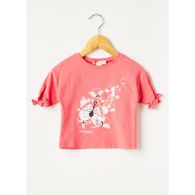 LILI GAUFRETTE - T-shirt rose en coton - Fille - Taille TU - Modz