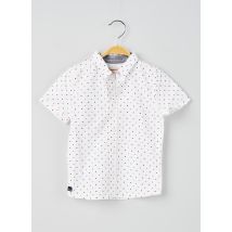CATIMINI - Chemise manches courtes blanc en coton - Garçon - Taille TU - Modz