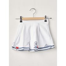 LILI GAUFRETTE - Jupe mi-longue blanc en coton pour fille - Taille 12 A - Modz