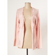 CHIPIE - Gilet manches longues rose en acrylique - Fille - Taille TU - Modz