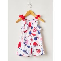 CATIMINI - Combishort blanc en coton - Fille - Taille TU - Modz