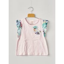 CATIMINI - T-shirt rose en coton - Fille - Taille TU - Modz
