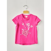 CATIMINI - T-shirt rose en coton - Fille - Taille TU - Modz