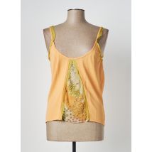 DIKTON'S - Top orange en viscose - Femme - Taille 42 - Modz