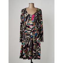 AN II VITO - Robe mi-longue noir en polyester - Femme - Taille 42 - Modz