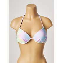 BIKKI BEACH - Haut de maillot de bain vert en polyamide - Femme - Taille 34 - Modz