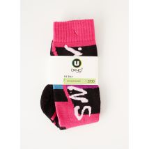 OXYGN - Chaussettes rose en acrylique - Femme - Taille 38 - Modz