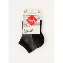 KINDY - Chaussettes noir en coton - Fille - Taille 27 - Modz