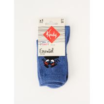 KINDY - Chaussettes bleu en coton - Garçon - Taille 28 - Modz