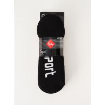 KINDY - Chaussettes noir en coton - Homme - Taille 46 - Modz