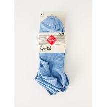KINDY - Chaussettes bleu en coton pour homme - Taille 43 - Modz