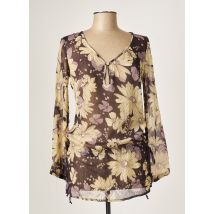 VILA - Tunique manches longues beige en polyester - Femme - Taille 36 - Modz