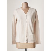 #127344 - Gilet manches longues gris en laine vierge - Femme - Taille 40 - Modz