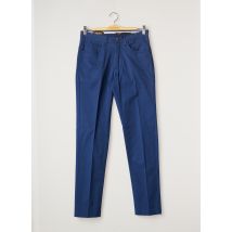 DOPPELGÄNGER - Pantalon droit bleu en coton pour homme - Taille 40 - Modz