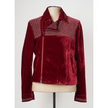 EMPORIO ARMANI - Veste casual rouge en viscose pour femme - Taille 44 - Modz