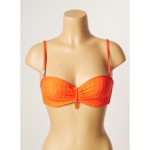CHERRY BEACH - Haut de maillot de bain orange en polyamide - Femme - Taille 105B - Modz