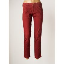 BÔ-M - Jeans coupe slim marron en coton - Femme - Taille W24 - Modz