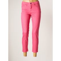 LCDN - Pantalon 7/8 rose en coton pour femme - Taille 36 - Modz