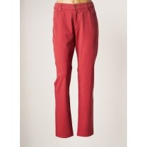 LEE COOPER - Pantalon droit rouge en coton pour femme - Taille W36 L32 - Modz