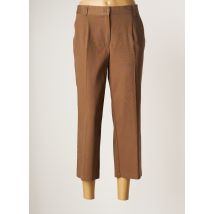 LEWINGER - Pantacourt marron en coton - Femme - Taille 48 - Modz
