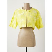 WEILL - Boléro jaune en acetate - Femme - Taille 42 - Modz