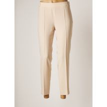 WEILL - Pantalon 7/8 beige en polyester - Femme - Taille 38 - Modz