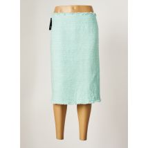 WEILL - Jupe mi-longue vert en coton - Femme - Taille 40 - Modz