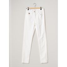 WEILL - Pantalon slim blanc en coton - Femme - Taille 34 - Modz