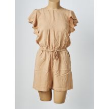 VILA - Combishort beige en tencel - Femme - Taille 36 - Modz