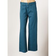 HAPPY - Pantalon droit bleu en coton pour femme - Taille W24 L30 - Modz