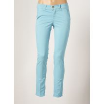 HAPPY - Pantalon 7/8 bleu en coton pour femme - Taille W31 L28 - Modz