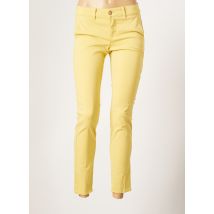 HAPPY - Pantalon 7/8 jaune en coton pour femme - Taille W30 L28 - Modz