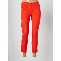 HAPPY - Pantalon 7/8 rouge en coton - Femme - Taille W27 - Modz