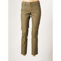 HAPPY - Pantalon 7/8 vert en lyocell - Femme - Taille TU - Modz