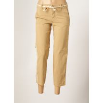 HAPPY D. BY DAMART - Pantacourt beige en coton - Femme - Taille W31 - Modz