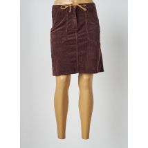 HAPPY - Jupe mi-longue marron en coton pour femme - Taille W29 - Modz