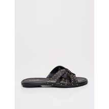 REQINS - Mules/Sabots noir en cuir - Femme - Taille 36 - Modz