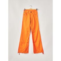 LOIS - Jeans coupe large orange en coton pour femme - Taille W25 - Modz
