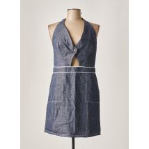 OPULLENCE - Robe mi-longue bleu en coton - Femme - Taille 40 - Modz