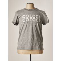 COLCCI - T-shirt gris en coton - Homme - Taille XS - Modz