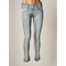 MET - Pantalon slim bleu en coton - Femme - Taille W27 - Modz